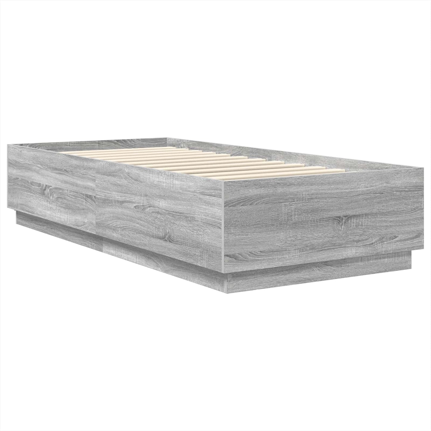 Sengestamme Grå Sonoma 70 x 190 cm Konstruert tre