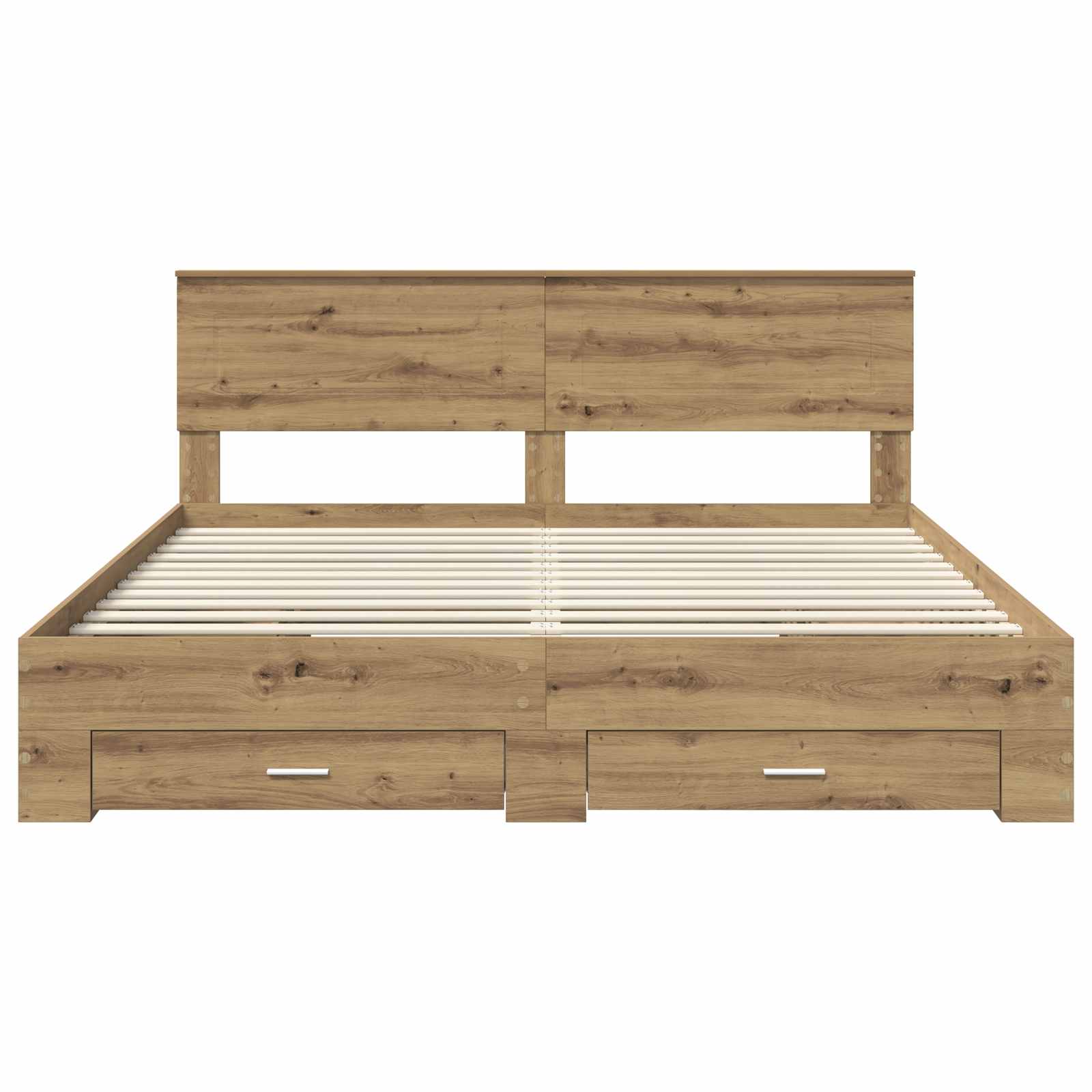 Sengestamme med skuff Artisan Eik 180 x 200 cm Konstruert tre