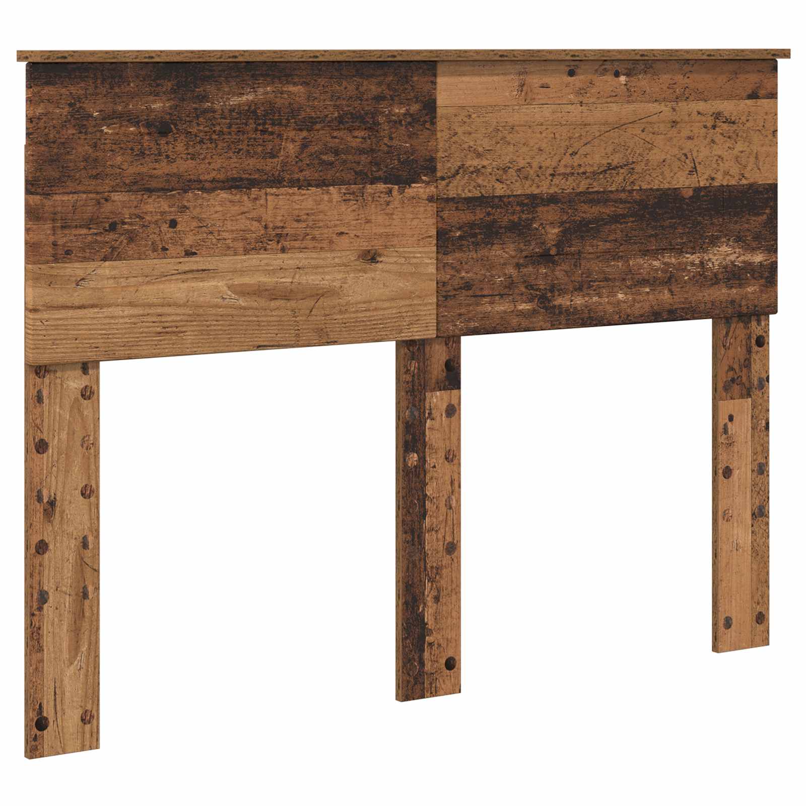 Sengestamme med skuff Gammelt tre 120 x 190 cm Konstruert tre