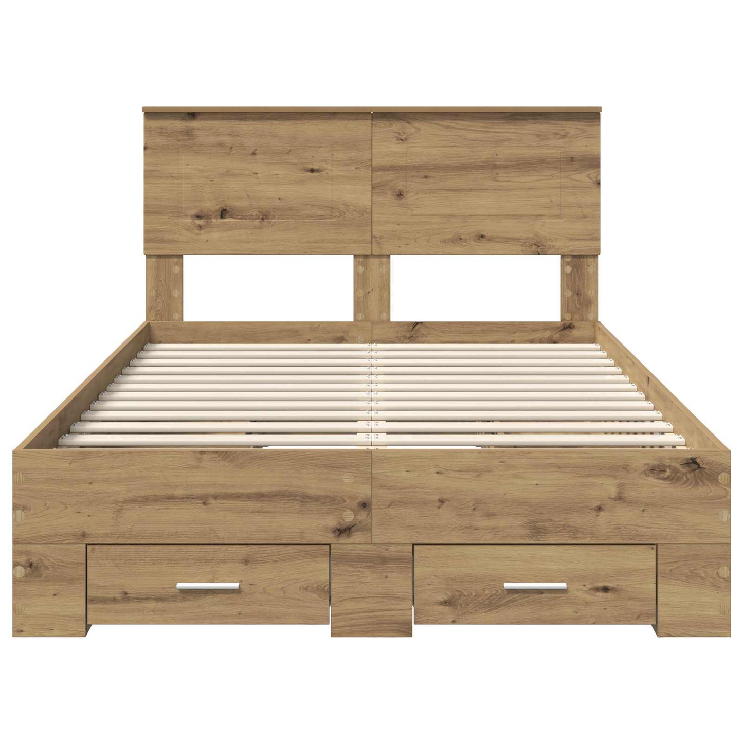 Sengestamme med skuff Artisan Eik 120 x 190 cm Konstruert tre