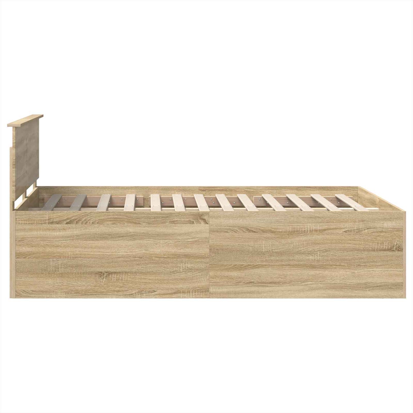 Sengestamme Sonoma eik 150 x 200 cm Konstruert tre