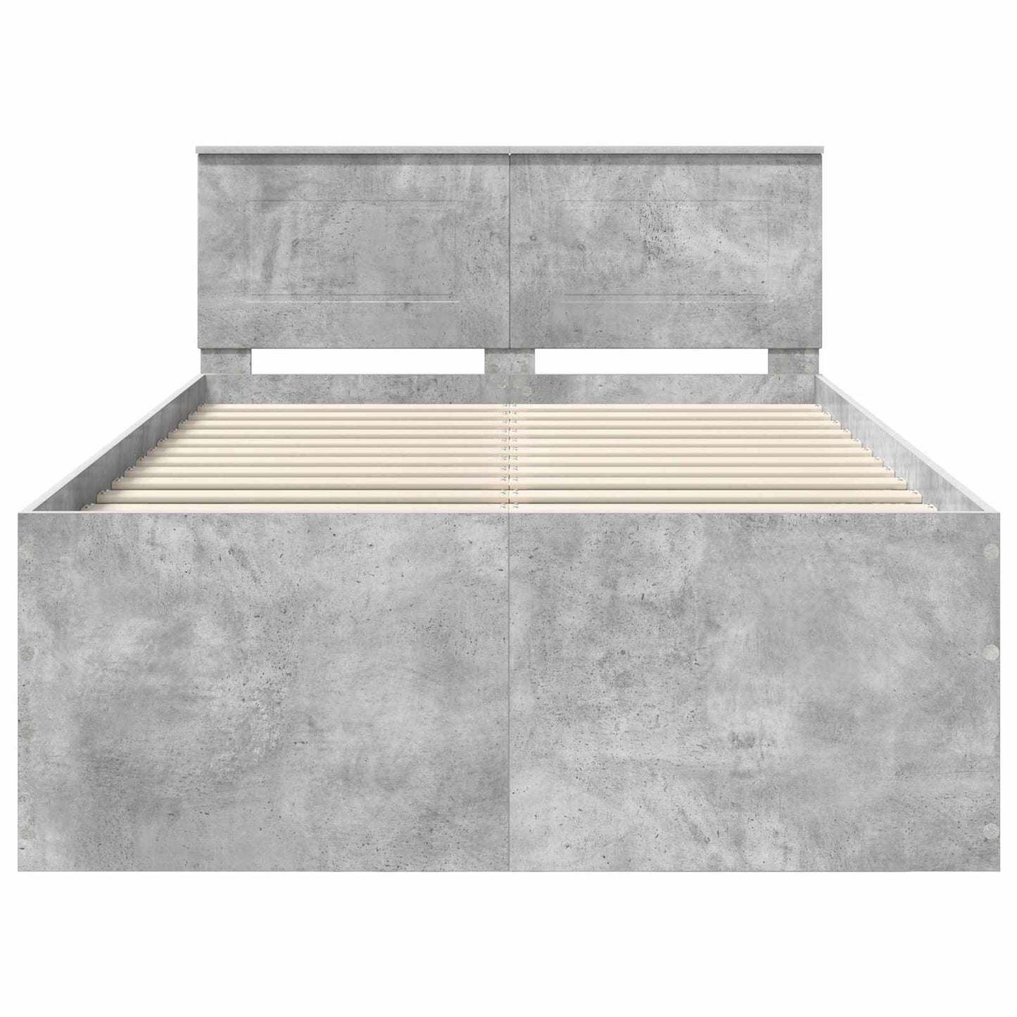 Sengestamme Betonggrå 120 x 190 cm Konstruert tre