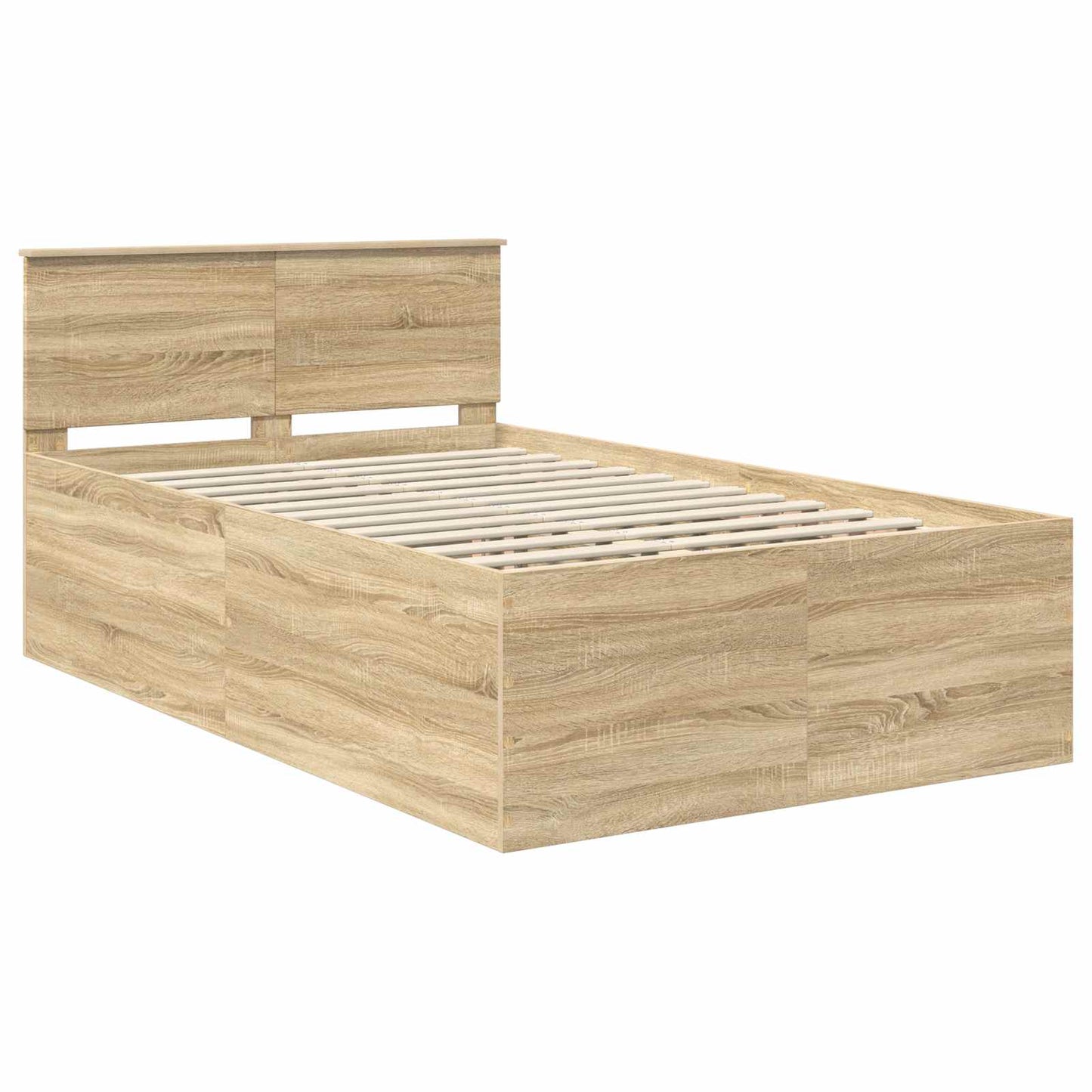 Sengestamme Sonoma eik 120 x 200 cm Konstruert tre