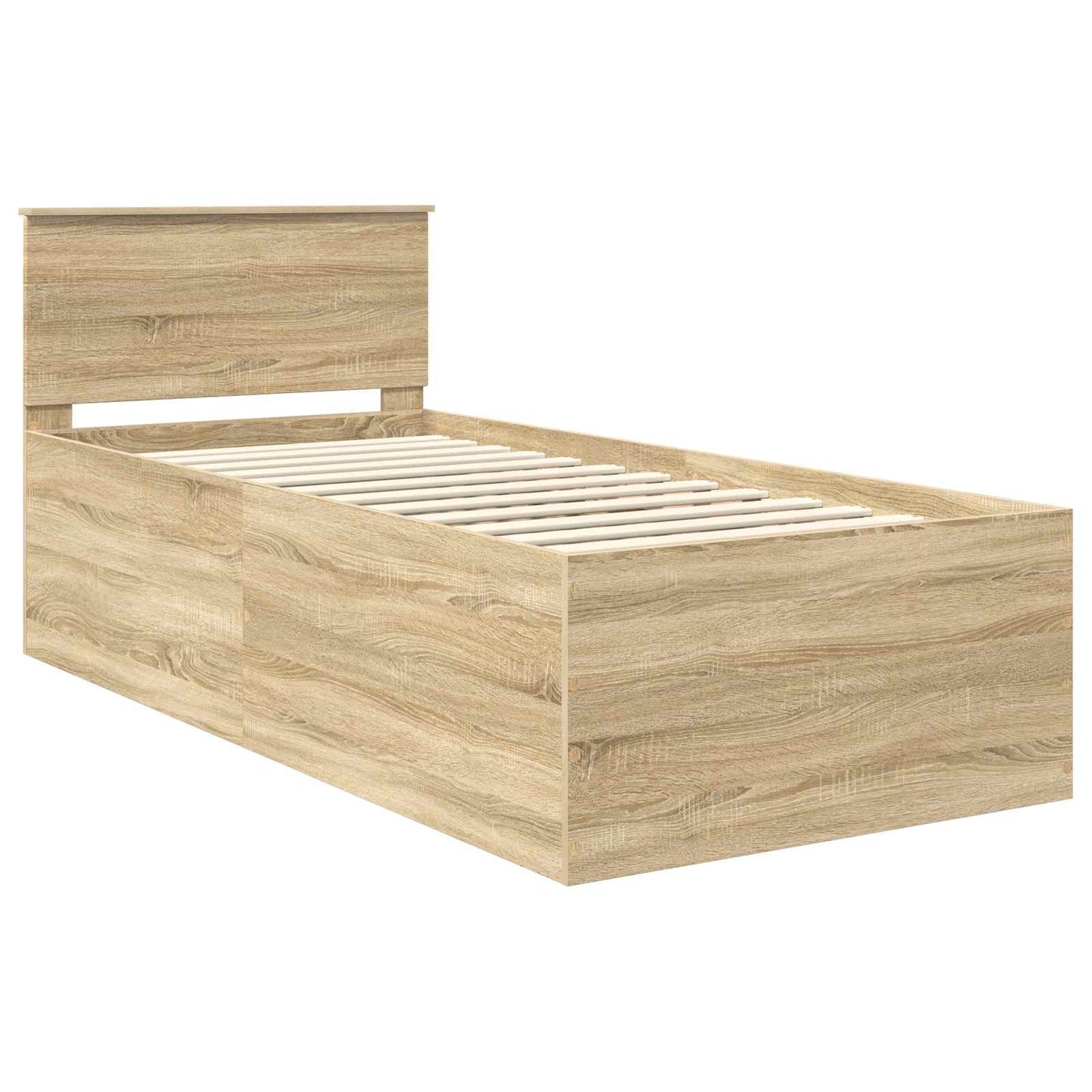 Sengestamme Sonoma eik 75 x 190 cm Konstruert tre