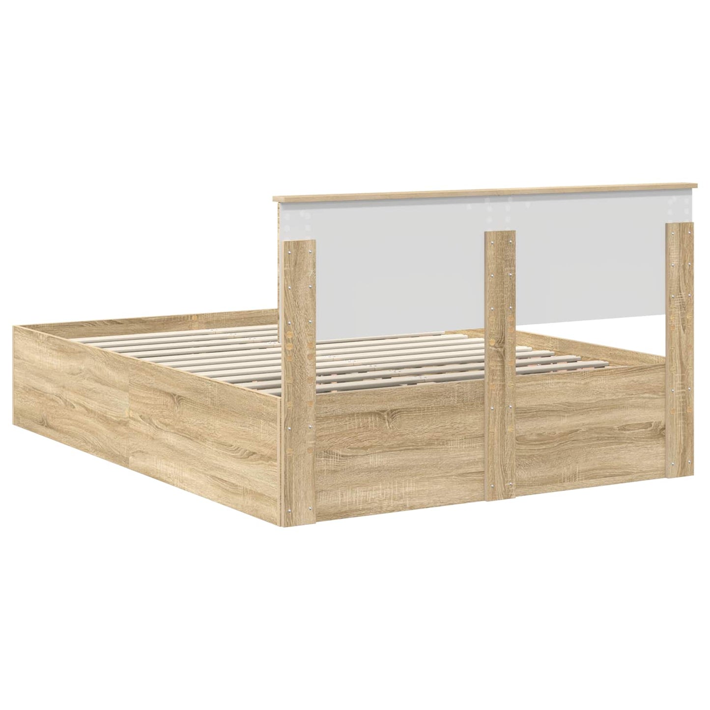 Sengestamme Sonoma eik 150 x 200 cm Konstruert tre