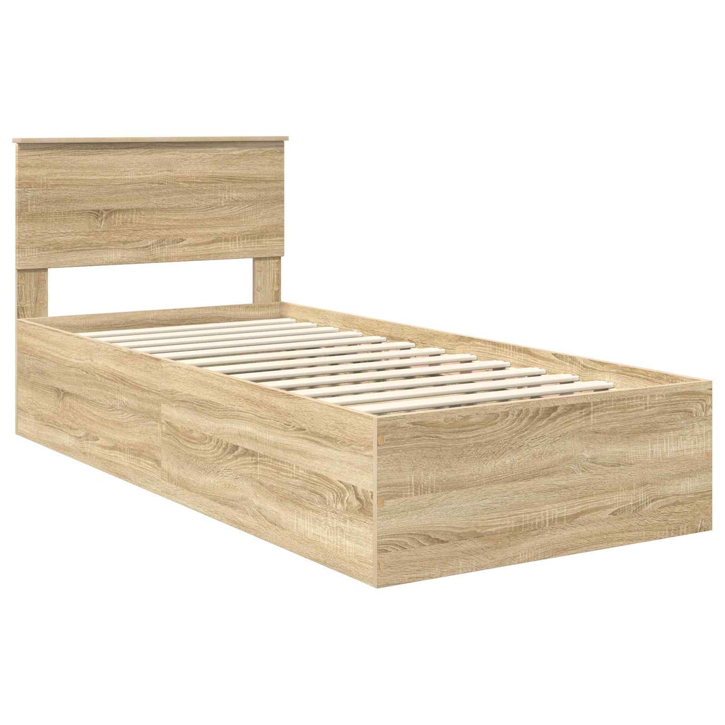 Sengestamme Sonoma eik 75 x 190 cm Konstruert tre