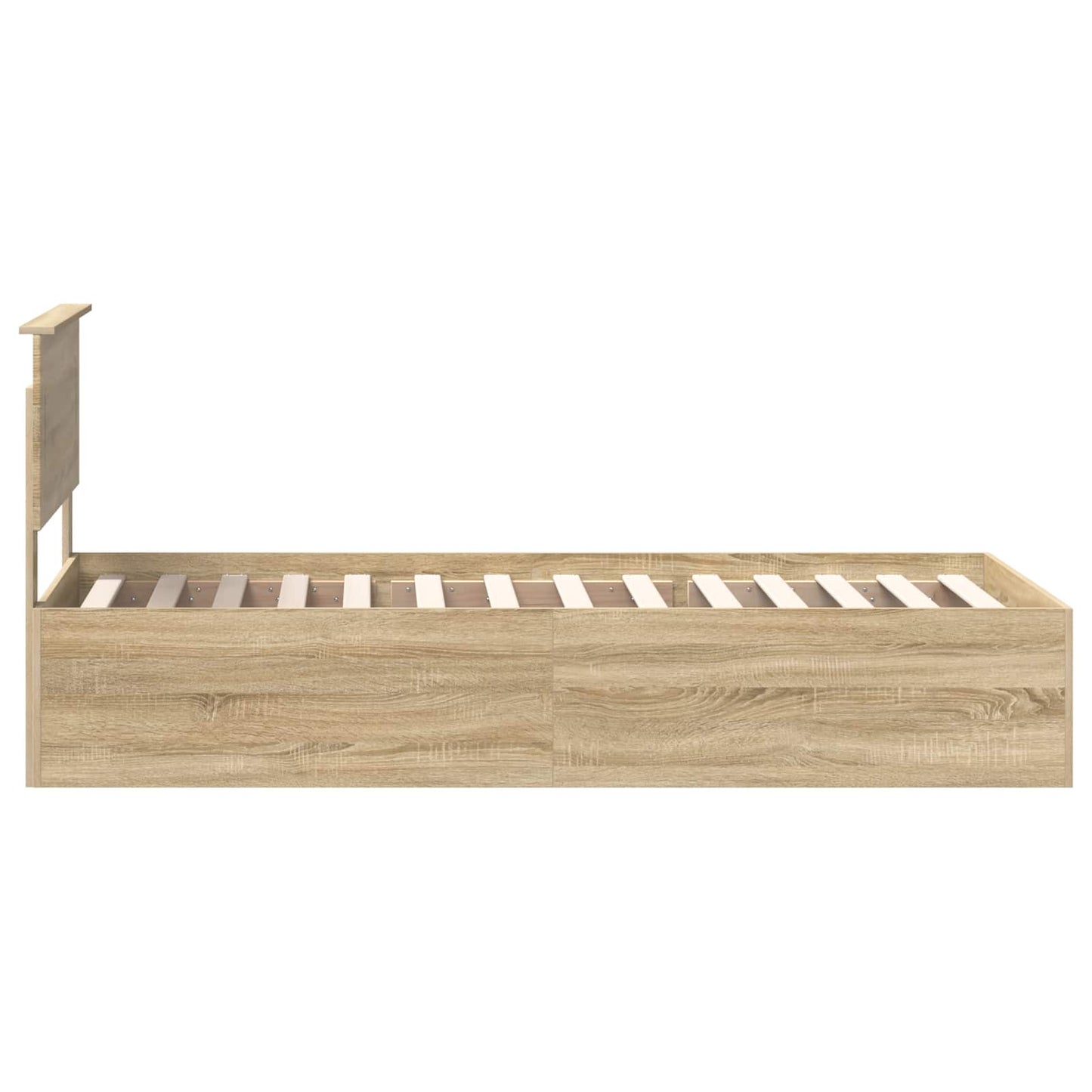 Sengestamme Sonoma eik 75 x 190 cm Konstruert tre