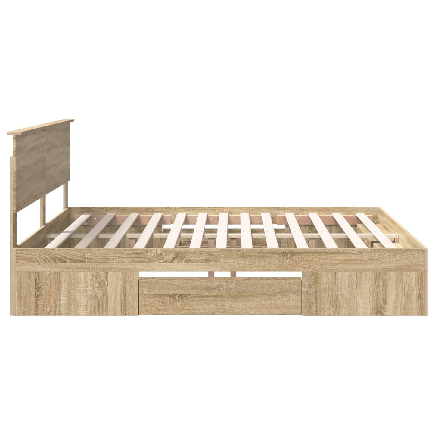 Sengestamme Sonoma eik 180 x 200 cm Konstruert tre