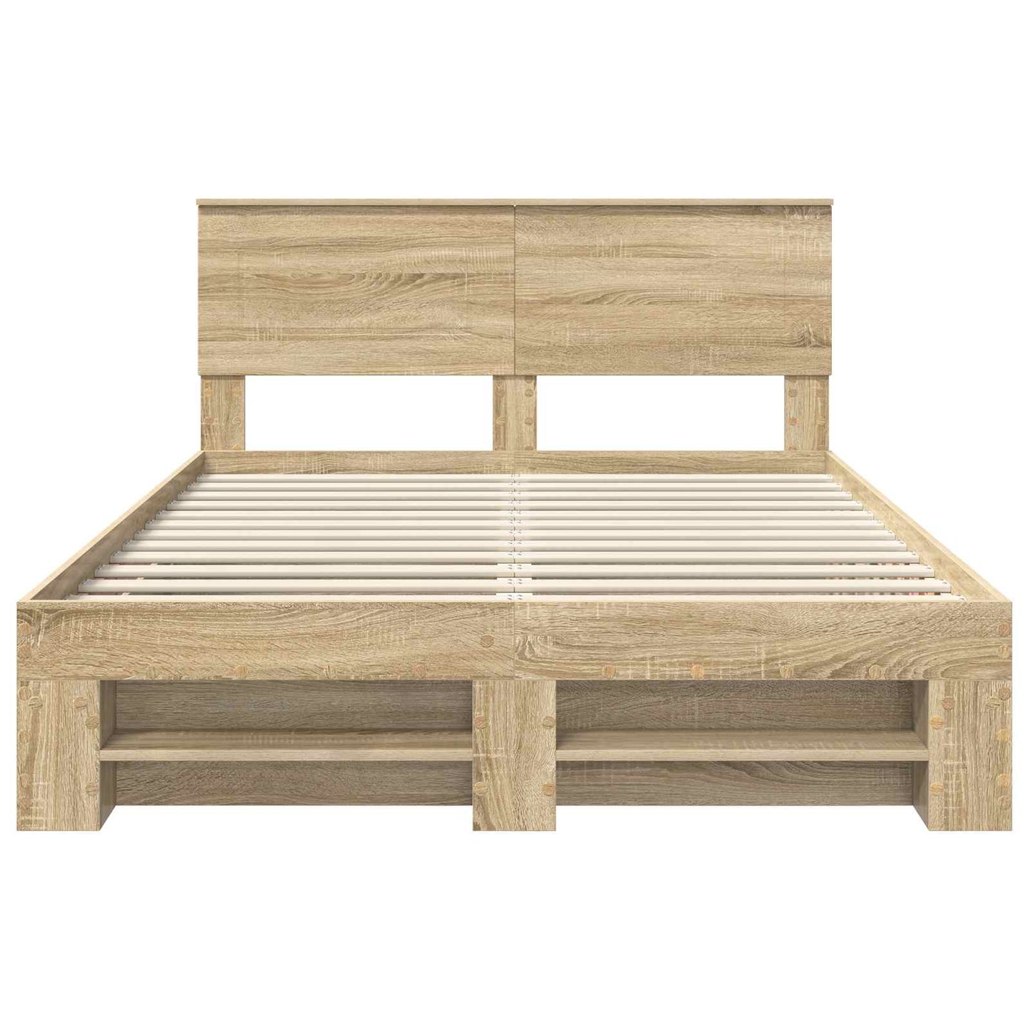 Sengestamme Sonoma eik 140 x 200 cm Konstruert tre