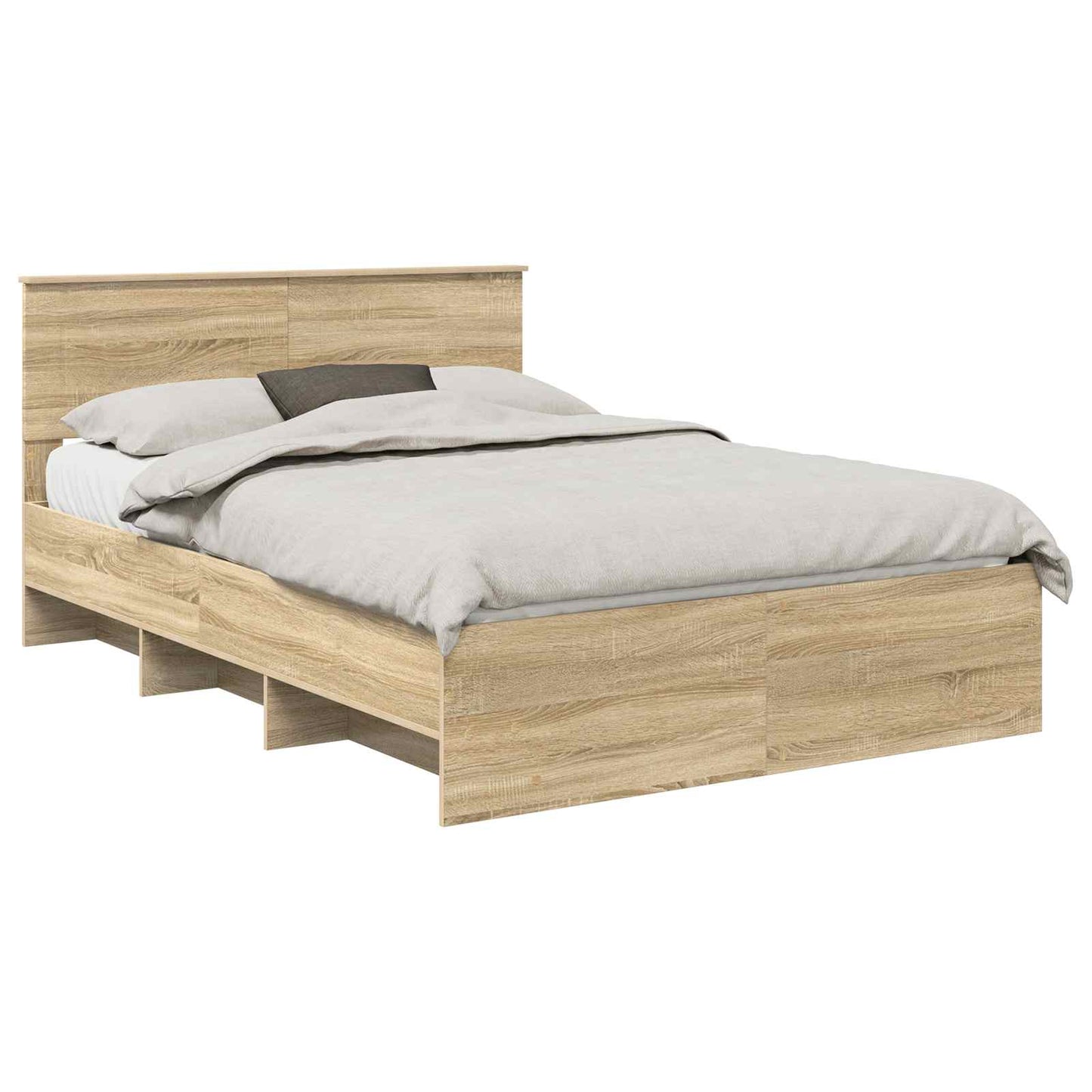 Sengestamme Sonoma eik 160 x 200 cm Konstruert tre