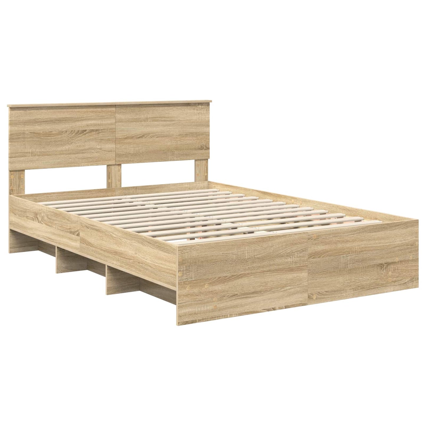 Sengestamme Sonoma eik 160 x 200 cm Konstruert tre