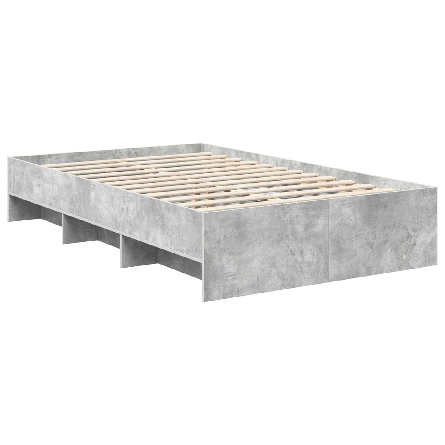 Sengestamme Betonggrå 120 x 123 cm Konstruert tre