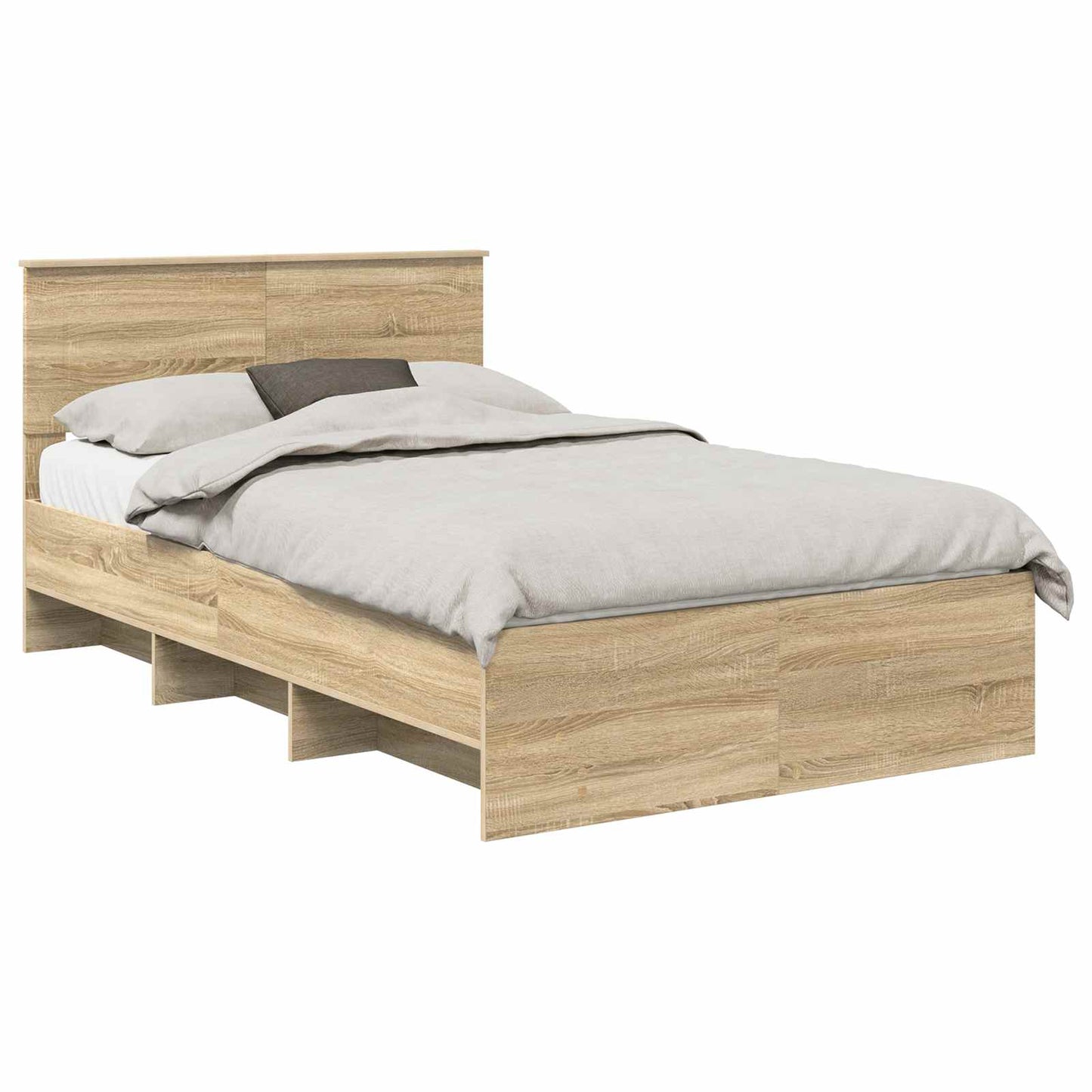 Sengestamme Sonoma eik 120 x 123 cm Konstruert tre