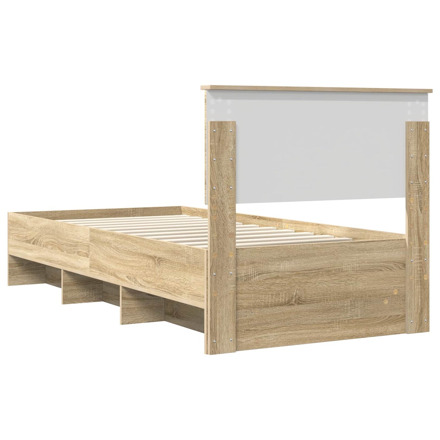 Sengestamme Sonoma eik 80 x 200 cm Konstruert tre