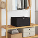Lagringsboks Antrasitt 43 x 34 x 23 cm Ikke-vevd stoff