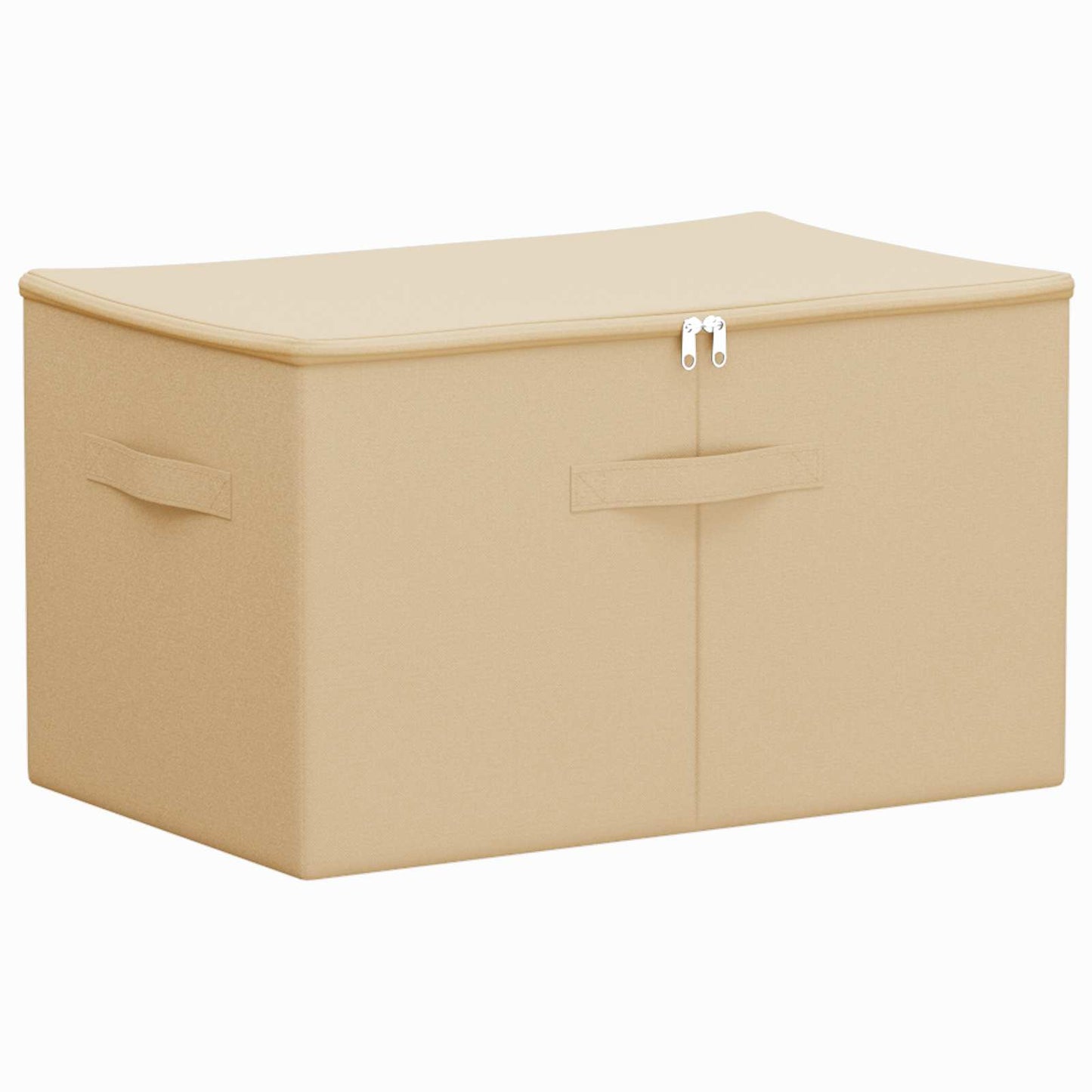 Lagringsboks 24 pcs Krem 60 x 43 x 35 cm Ikke-vevd stoff