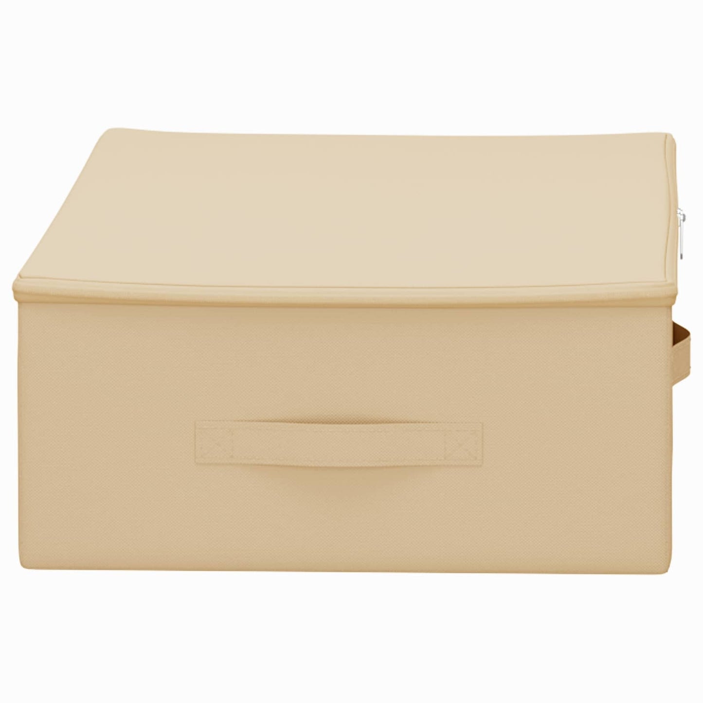 Lagringsboks 24 pcs Krem 70 x 40 x 18 cm Ikke-vevd stoff
