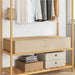 Lagringsboks 24 pcs Krem 100 x 50 x 18 cm Ikke-vevd stoff