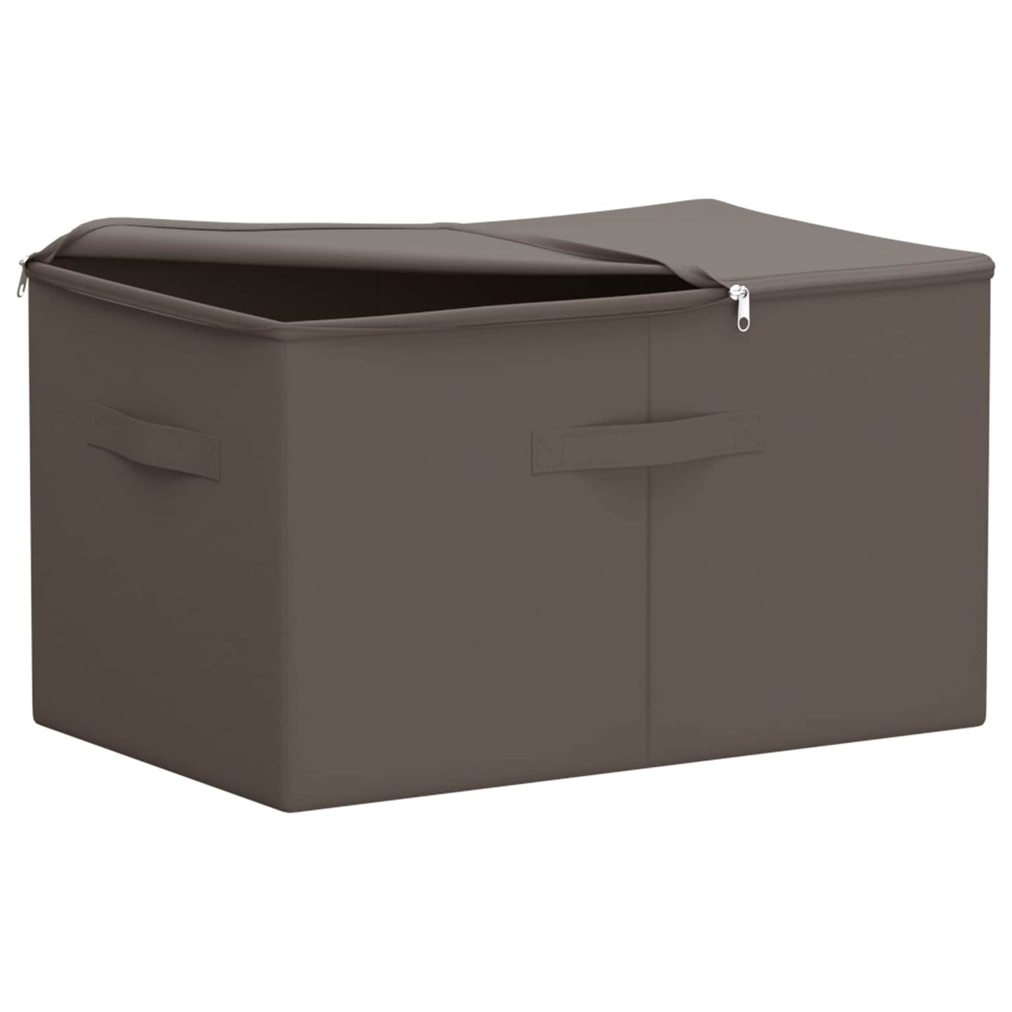 Lagringsboks Grå 60 x 43 x 35 cm Ikke-vevd stoff