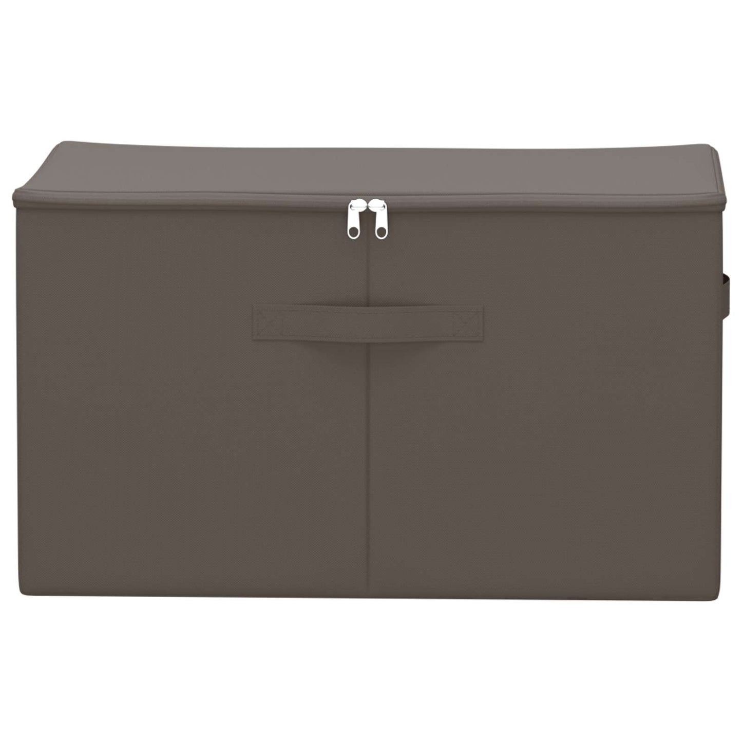 Lagringsboks 24 pcs Grå 60 x 43 x 35 cm Ikke-vevd stoff