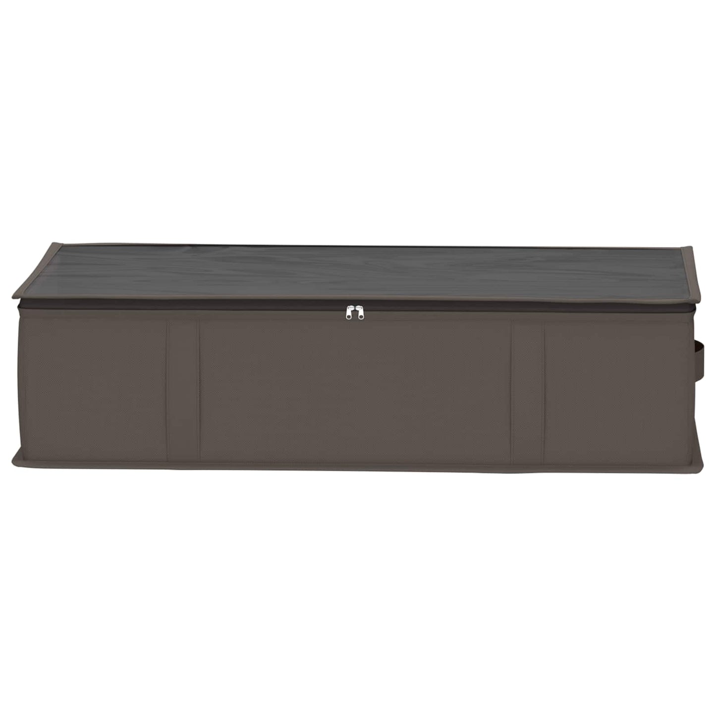 Lagerboks med gjennomsiktig toppvindu Grå 70 x 40 x 18 cm