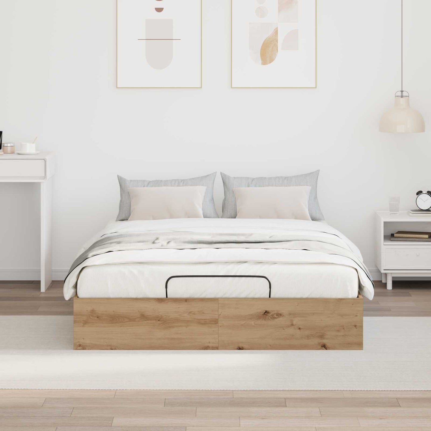 Ottoman sengeramme Artisan Eik 140 x 200 cm Konstruert tre