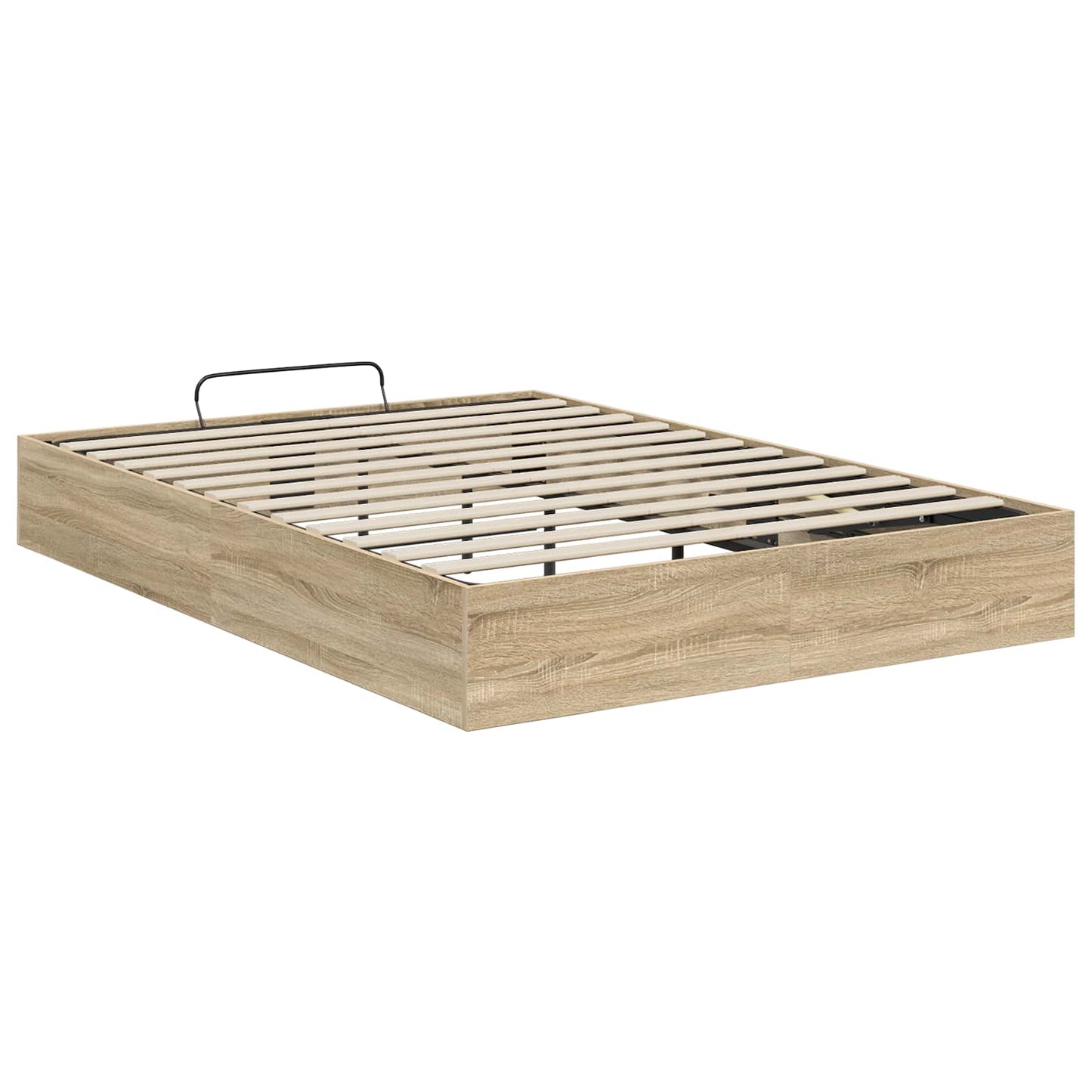 Ottoman sengeramme Sonoma eik 203 x 120 x 25 cm Konstruert tre