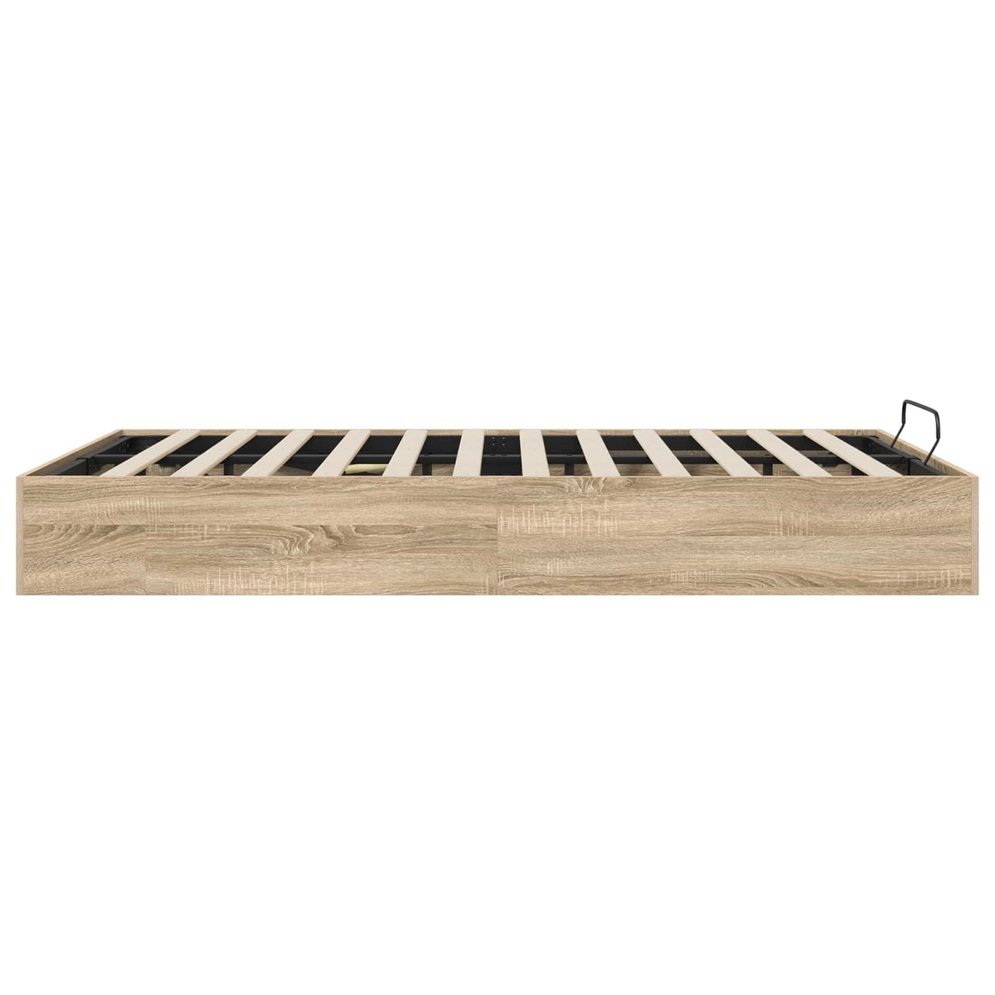 Ottoman sengeramme Sonoma eik 203 x 120 x 25 cm Konstruert tre