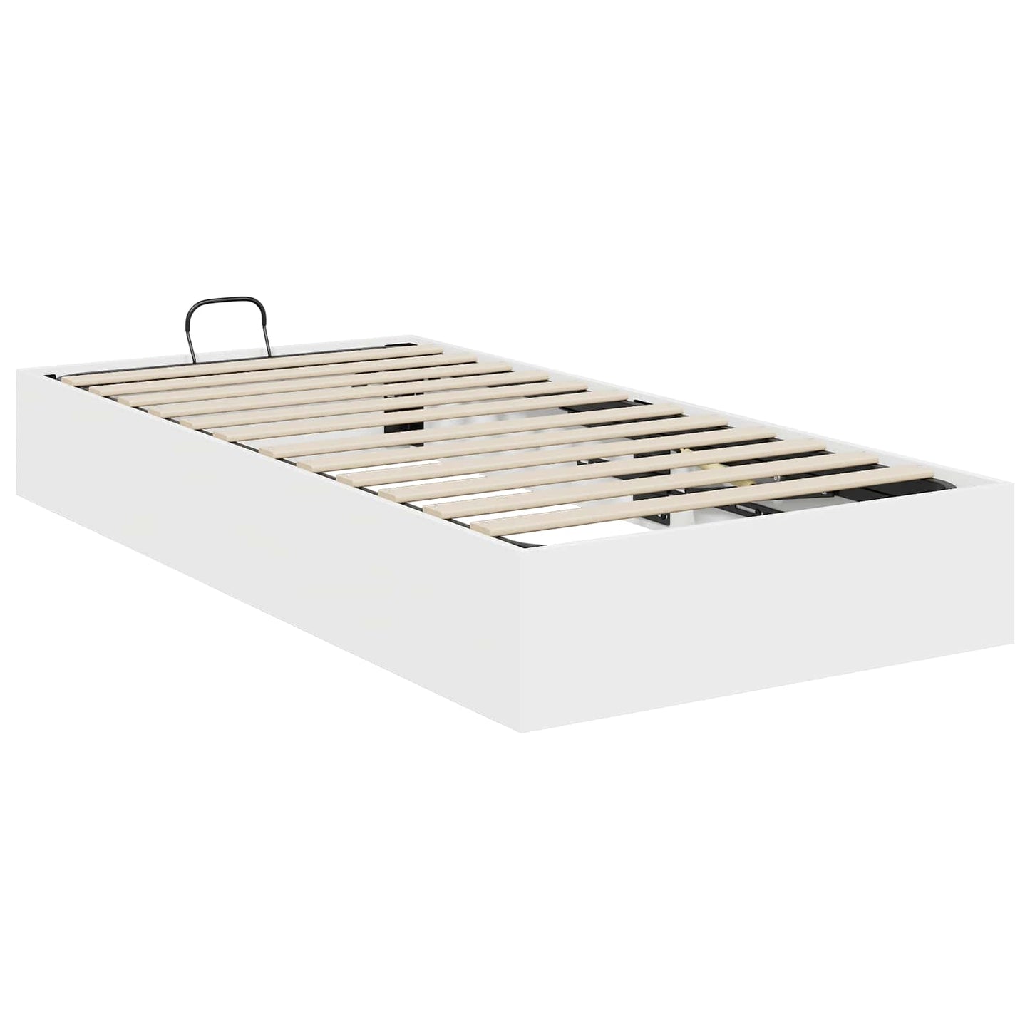 Ottoman sengeramme Hvit 80,5 x 200 cm Konstruert tre