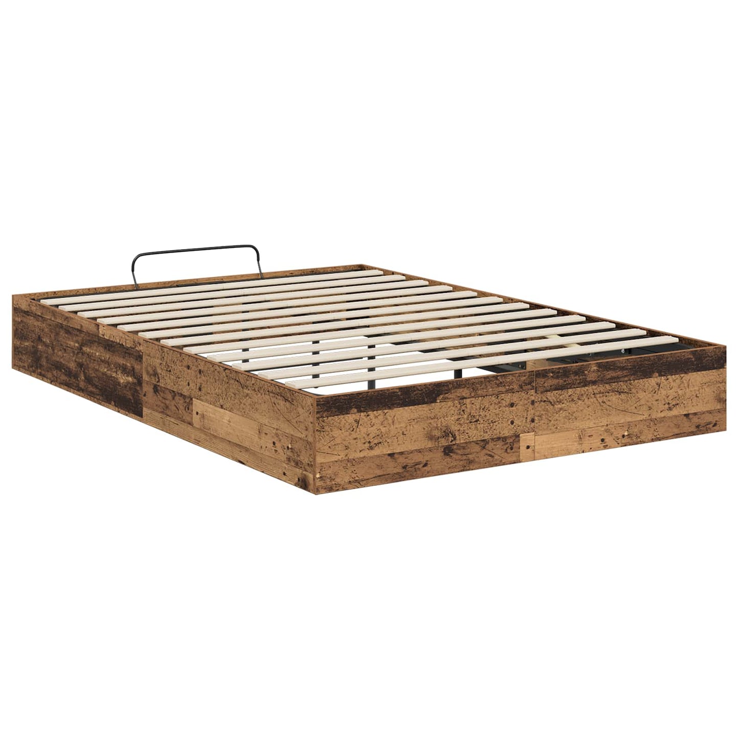 Ottoman sengeramme Gammelt tre 193 x 135 x 25 cm Konstruert tre
