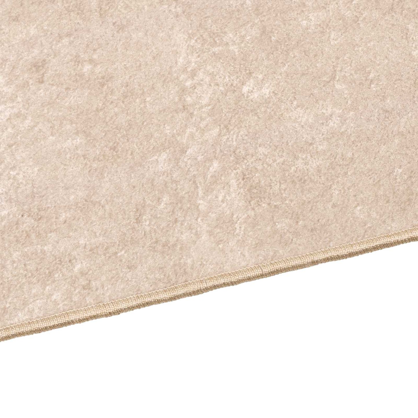 Teppe Print Krem 100 x 50 cm Polyester og PVC vidaXL