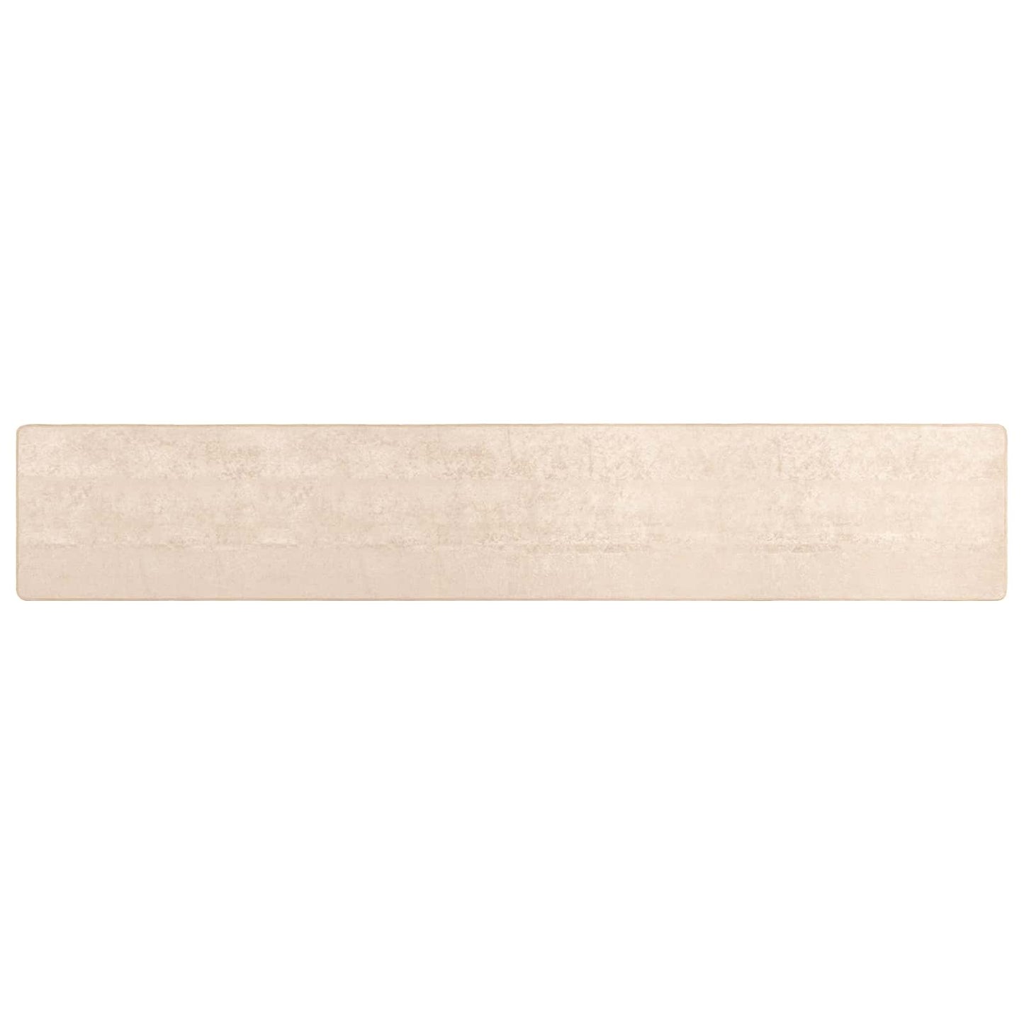 Teppe Print Krem 450 x 80 cm Polyester og PVC vidaXL