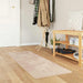 Teppe Runner MARSA Beige 50 x 150 cm Polyester og PVC