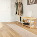 Teppe Runner MARSA Beige 50 x 250 cm Polyester og PVC