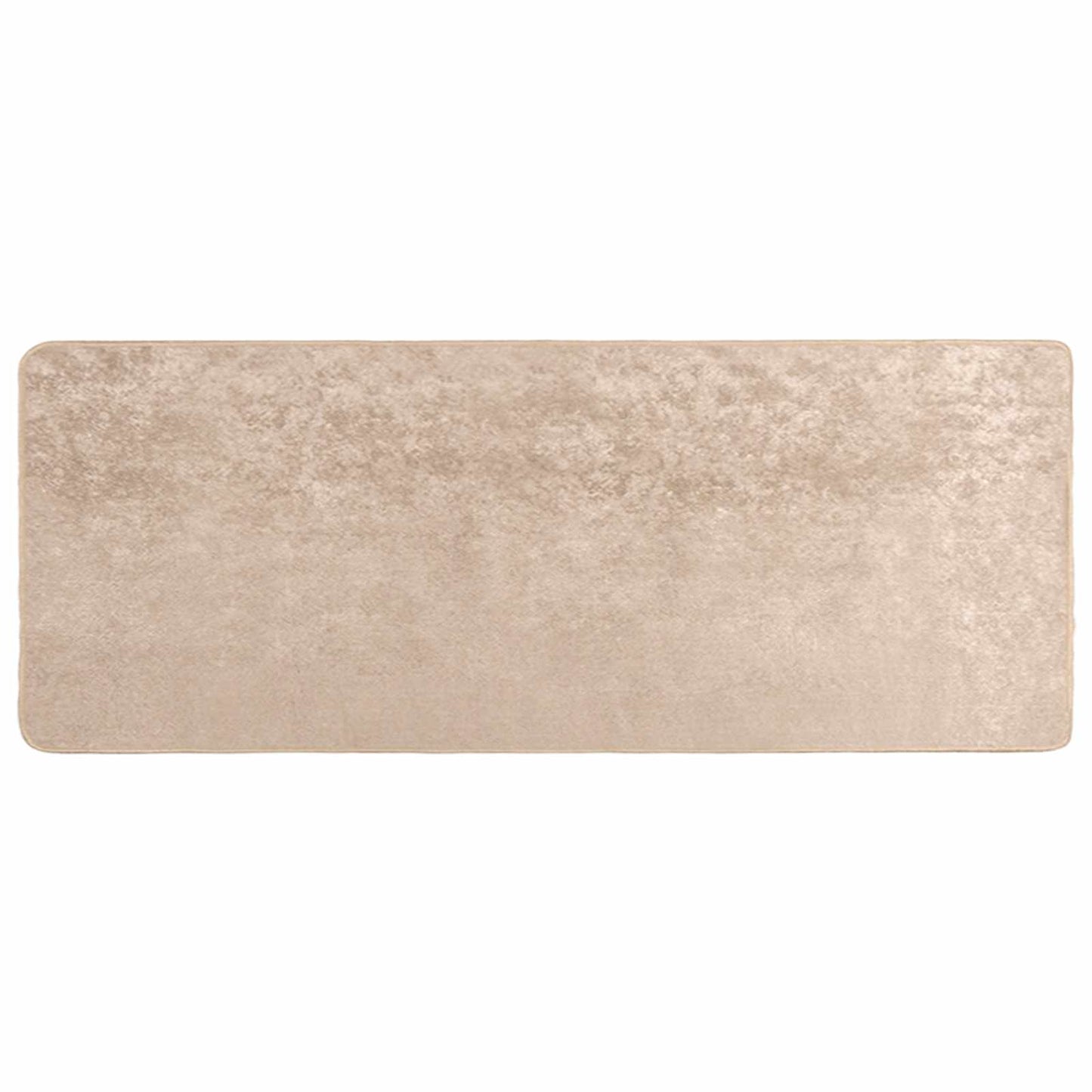 Teppe Runner MARSA Beige 80 x 200 cm Polyester og PVC