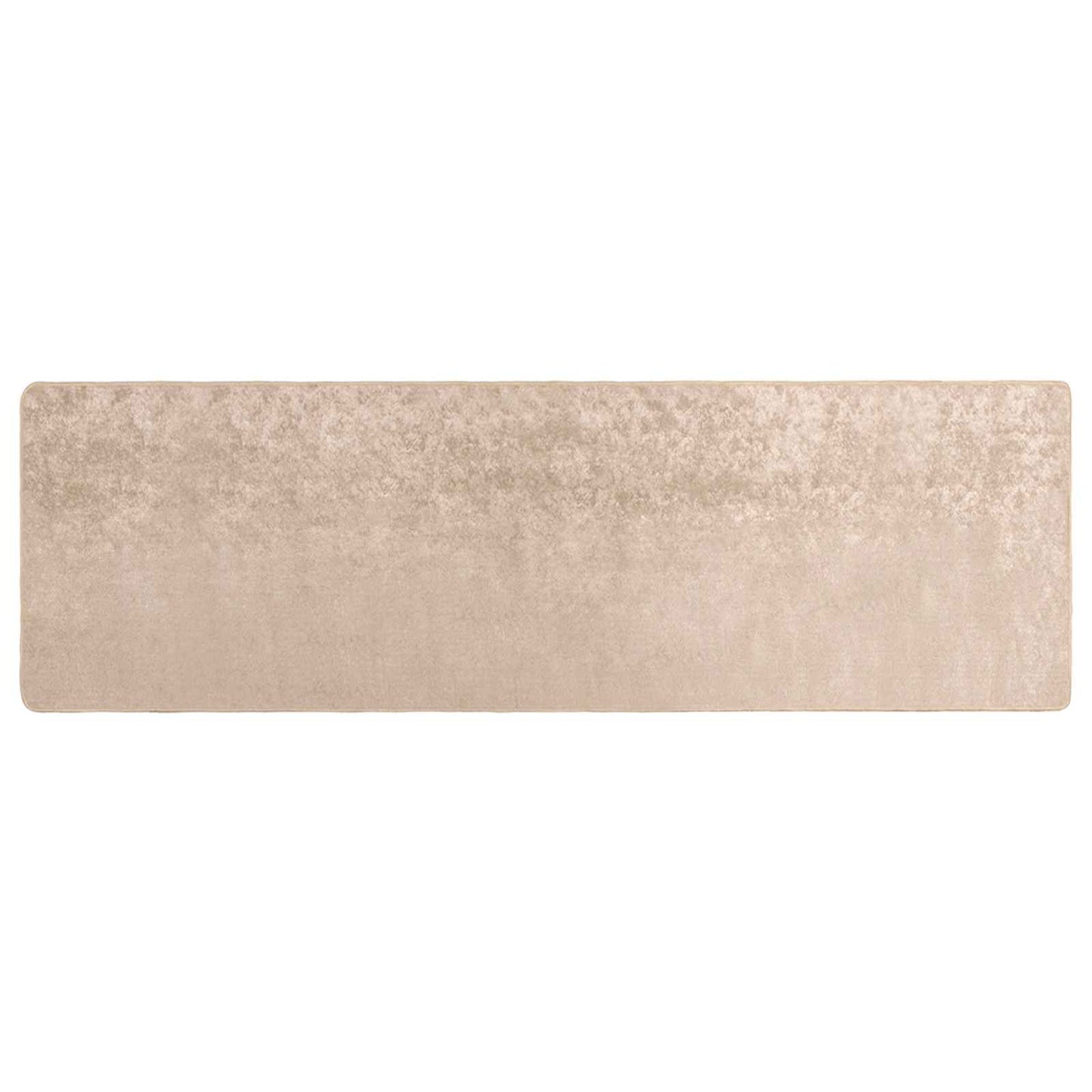 Teppe Runner MARSA Beige 80 x 250 cm Polyester og PVC