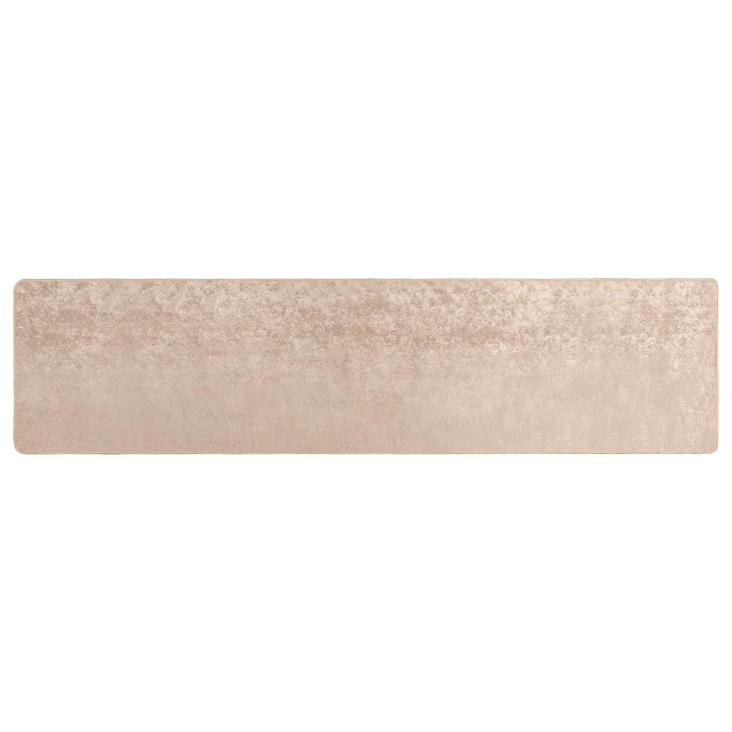 Teppe Runner MARSA Beige 80 x 450 cm Polyester og PVC