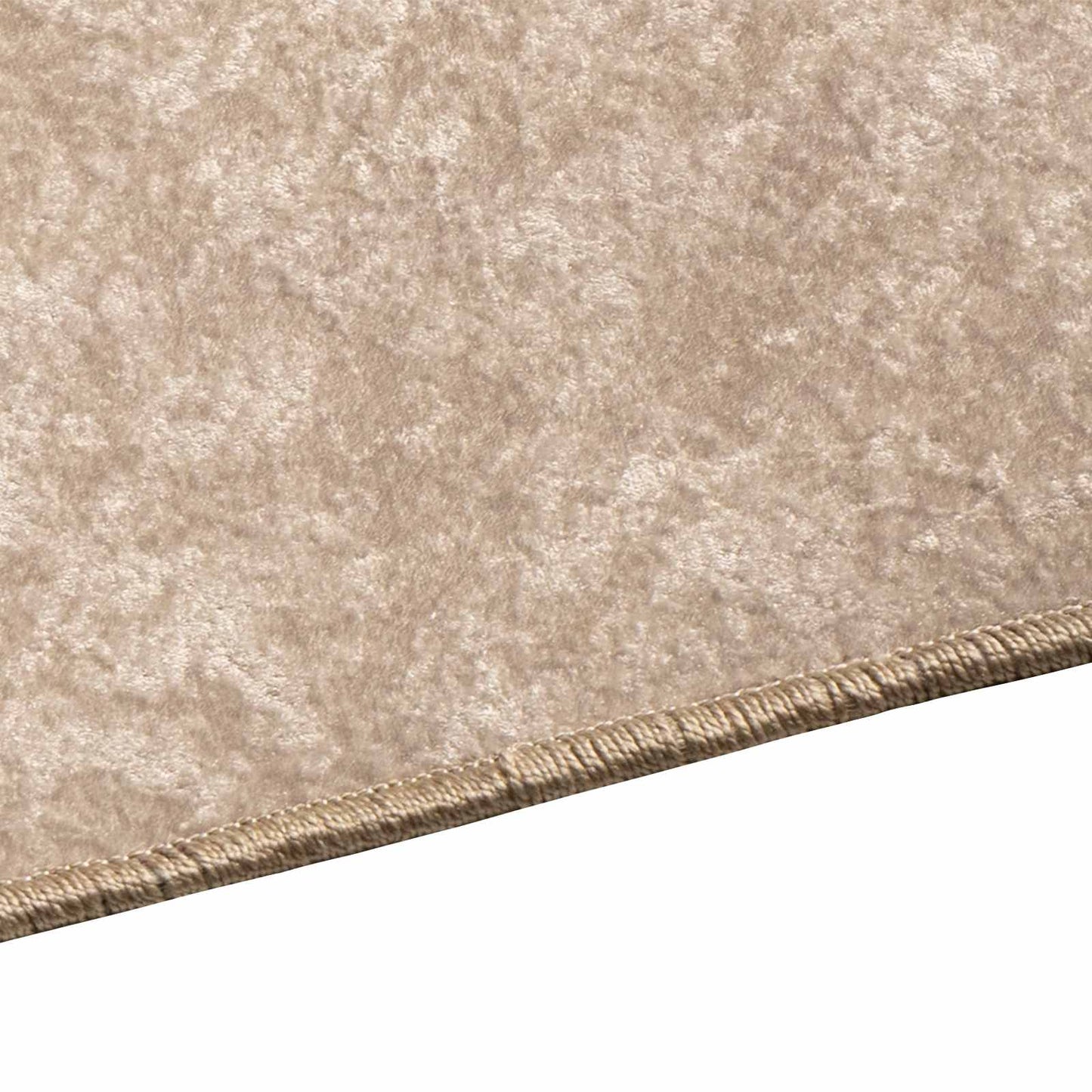 Teppe Runner MARSA Beige 100 x 350 cm Polyester og PVC