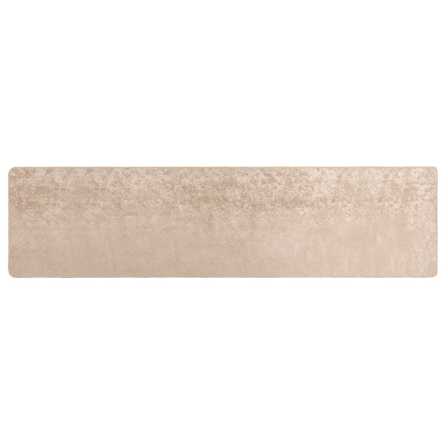 Teppe Runner MARSA Beige 100 x 450 cm Polyester og PVC