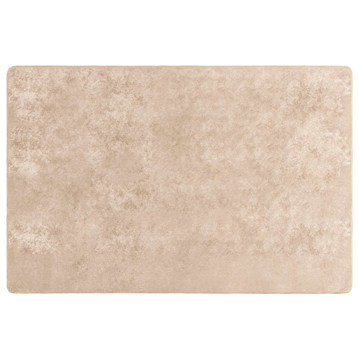 Teppe Runner MARSA Beige 120 x 170 cm Polyester og PVC