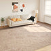 Teppe Runner MARSA Beige 300 x 400 cm Polyester og PVC