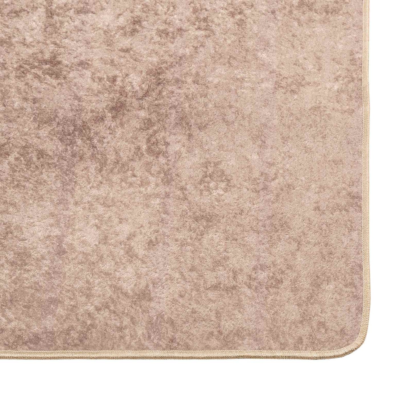 Teppe Runner MARSA sand 50 x 150 cm Polyester og PVC