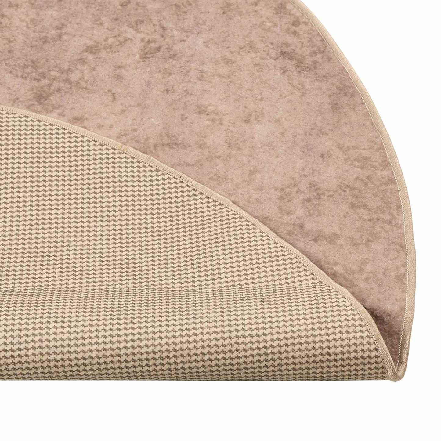 Teppe Runner MARSA sand 120 x 120 cm Polyester og PVC