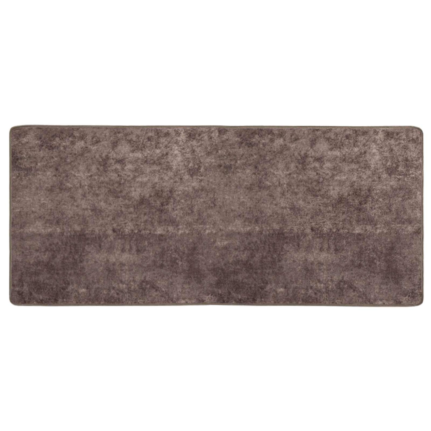 Teppe Runner MARSA Grå 100 x 50 cm Polyester og PVC vidaXL