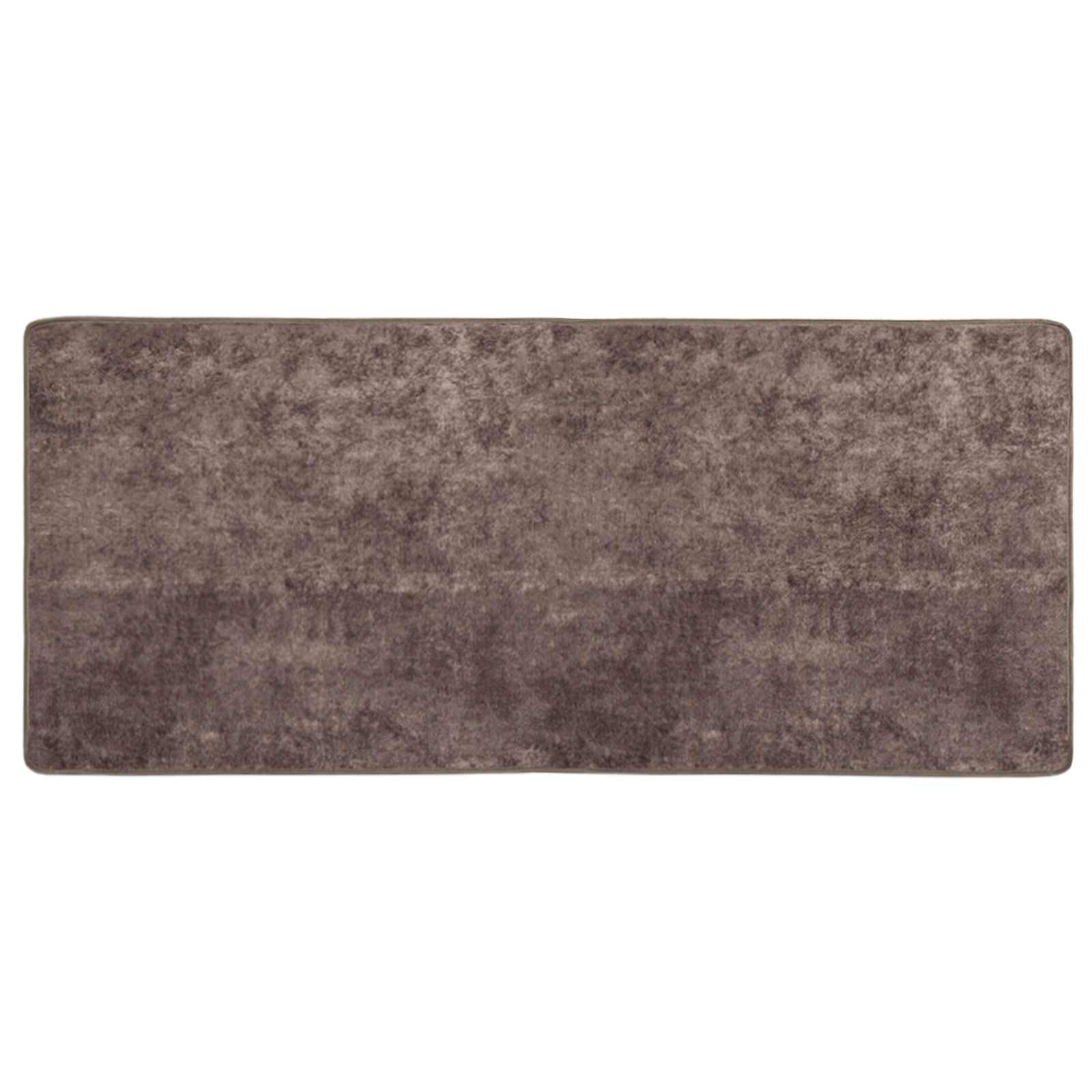 Teppe Runner MARSA Grå 100 x 50 cm Polyester og PVC vidaXL