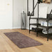 Teppe Runner MARSA Grå 150 x 50 cm Polyester og PVC vidaXL