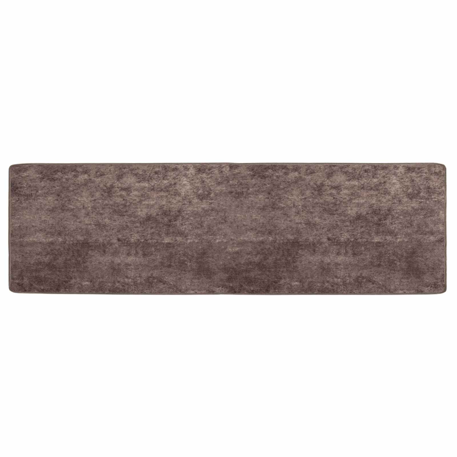 Teppe Runner MARSA Grå 150 x 50 cm Polyester og PVC vidaXL
