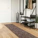 Teppe Runner MARSA Grå 250 x 50 cm Polyester og PVC vidaXL