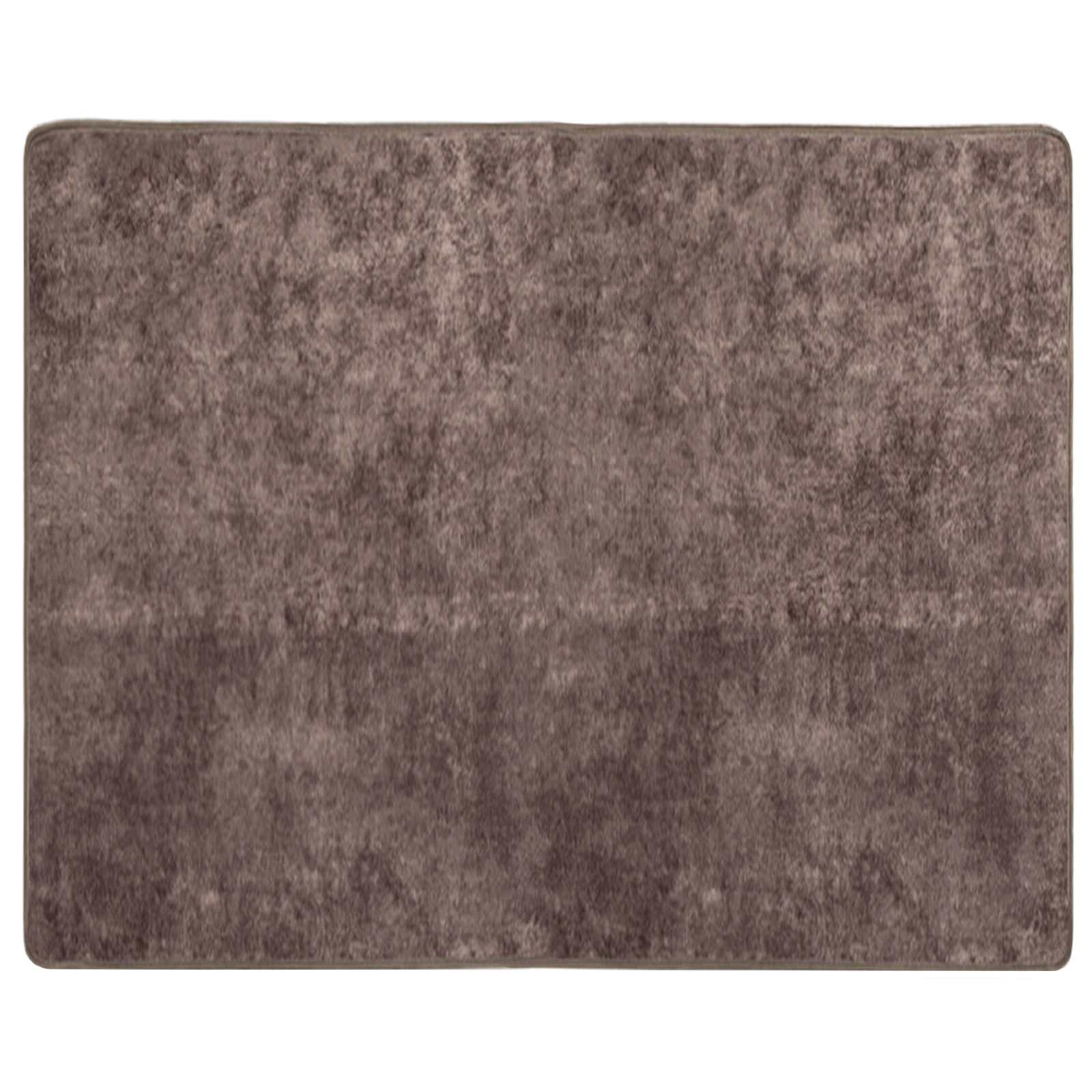 Teppe Runner MARSA Grå 100 x 80 cm Polyester og PVC vidaXL