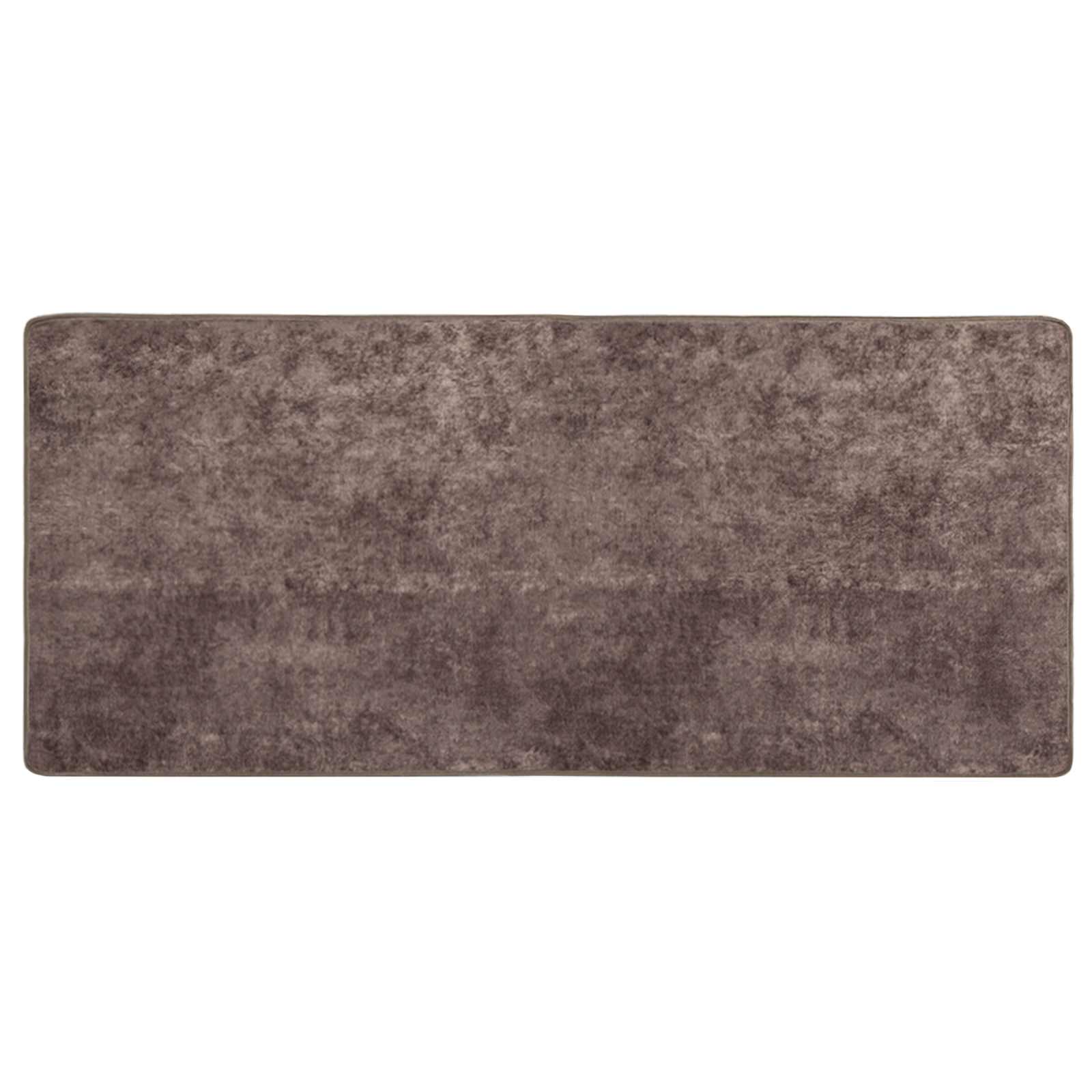 Teppe Runner MARSA Grå 200 x 80 cm Polyester og PVC vidaXL